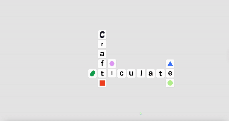 Crafticulate